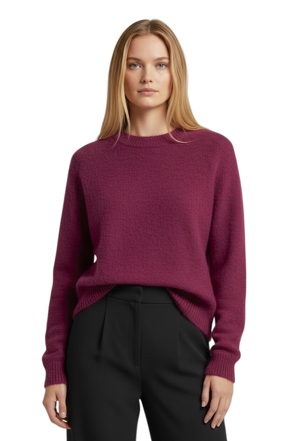 Le îls wine red pullover