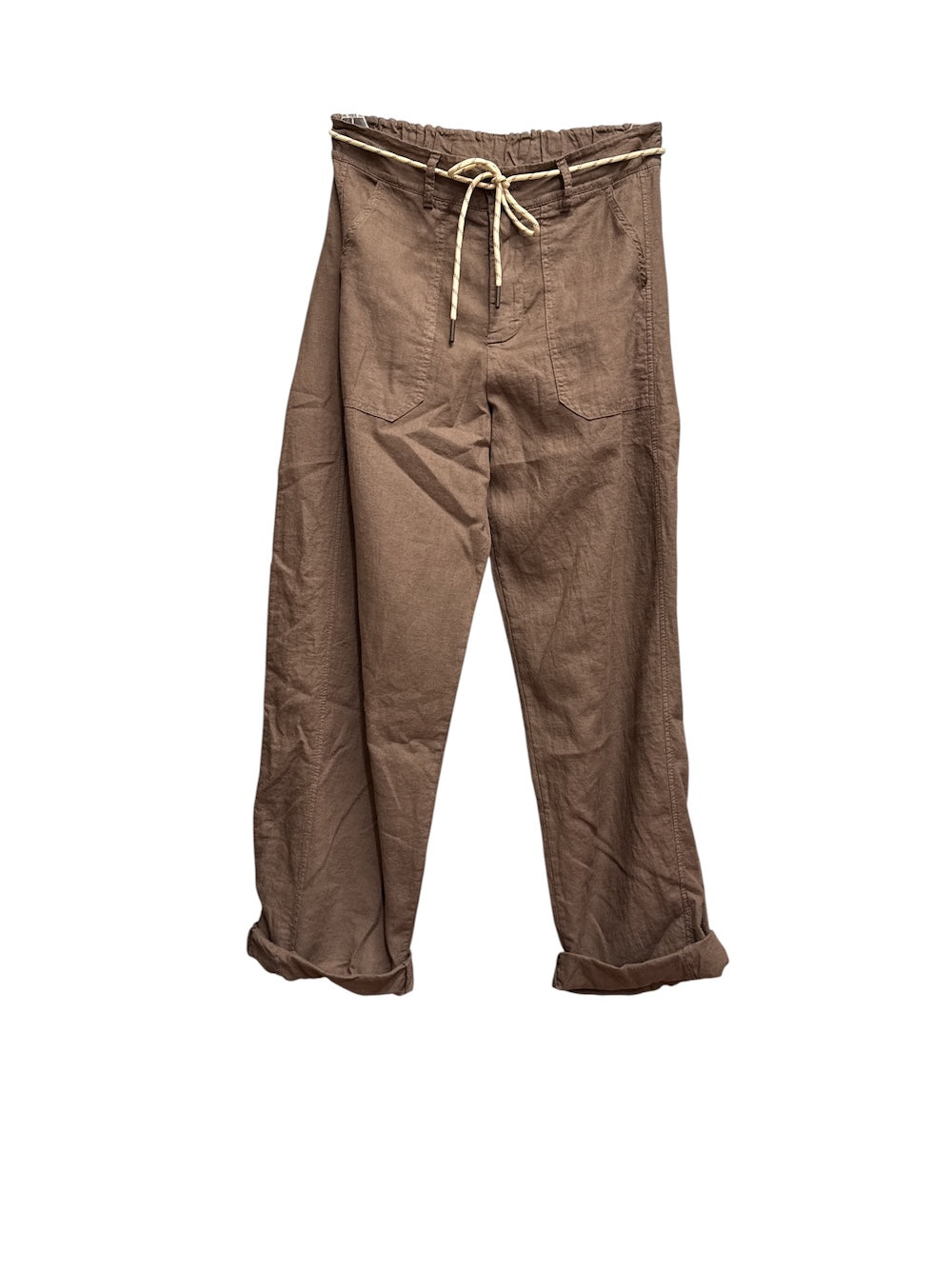 Pantaloni marroni Susy Mix