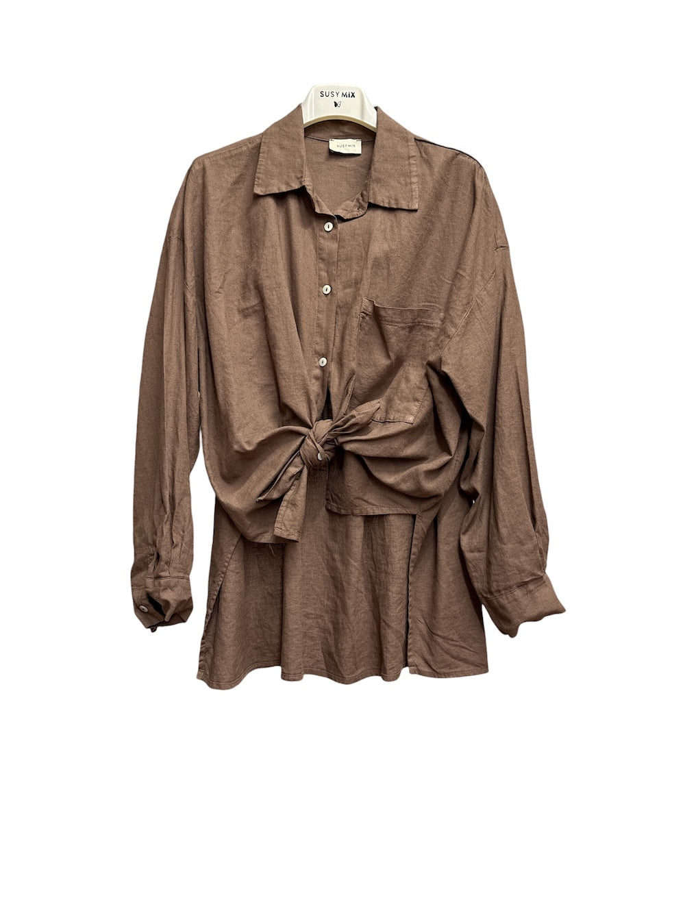 Susy Mix brown shirt