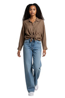 Susy Mix brown shirt