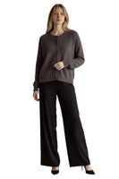 Le îls dark brown cardigan