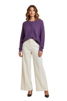 Le îls purple cardigan