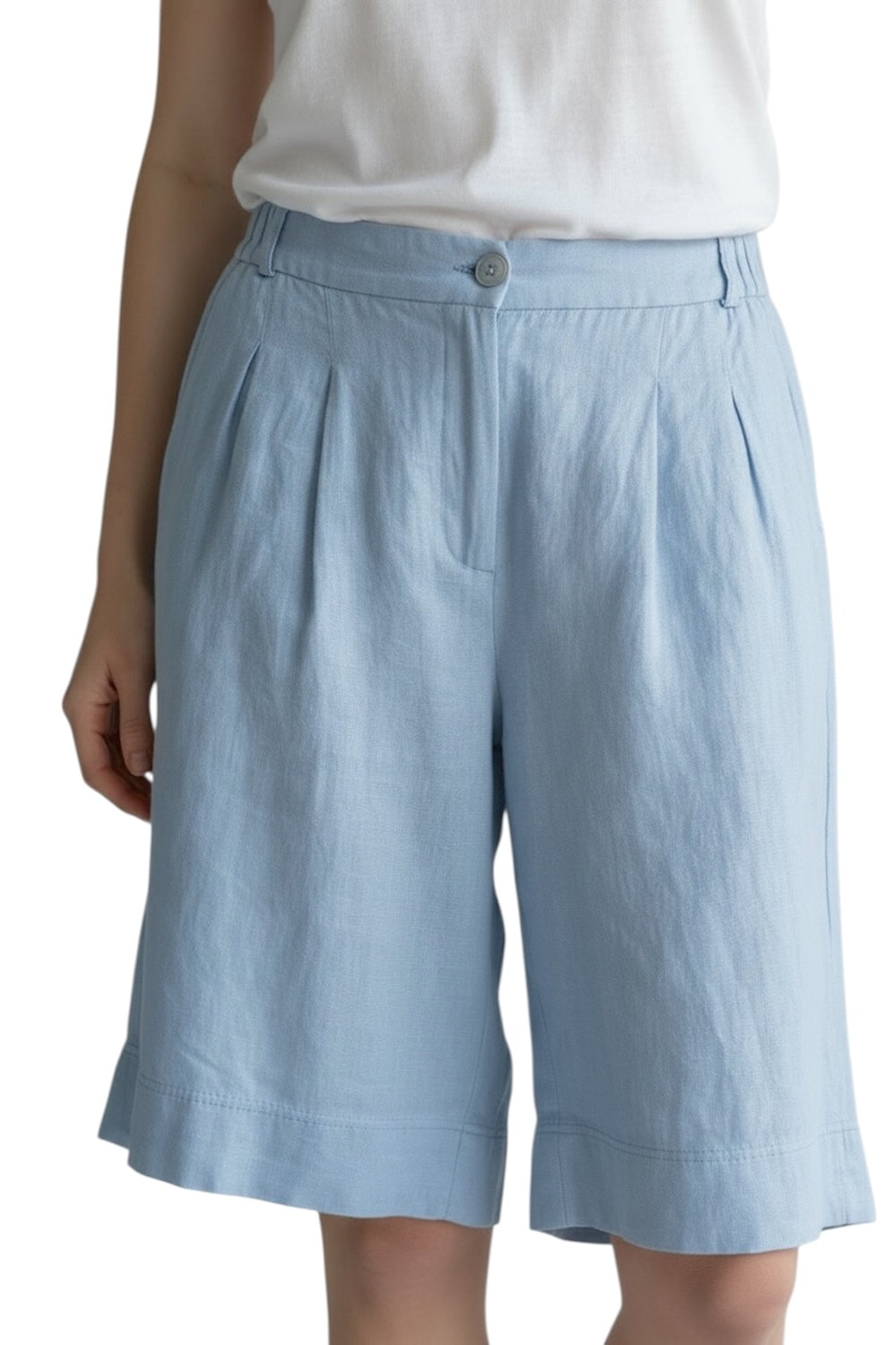 Le îls light blue bermuda