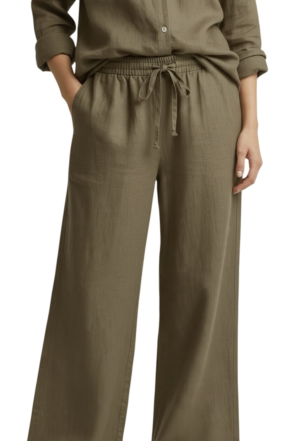 Le îls moss green pants