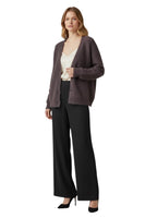 Le îls dark brown cardigan