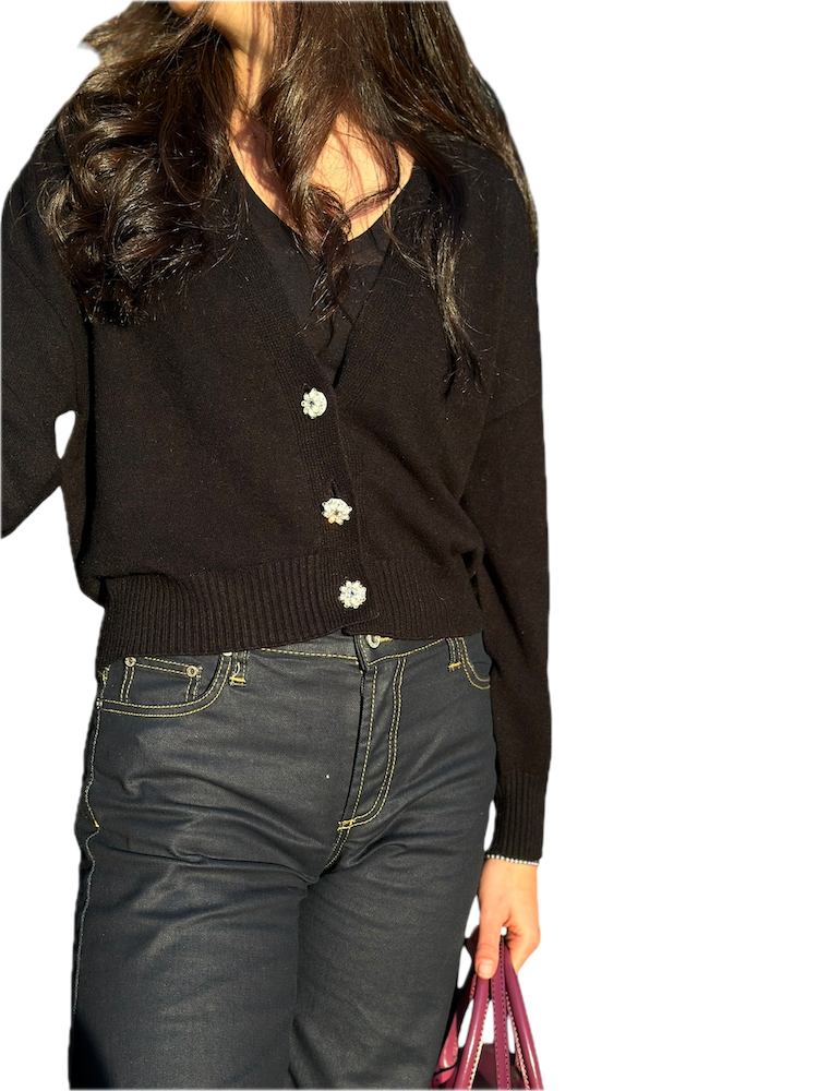 Vicolo black cardigan