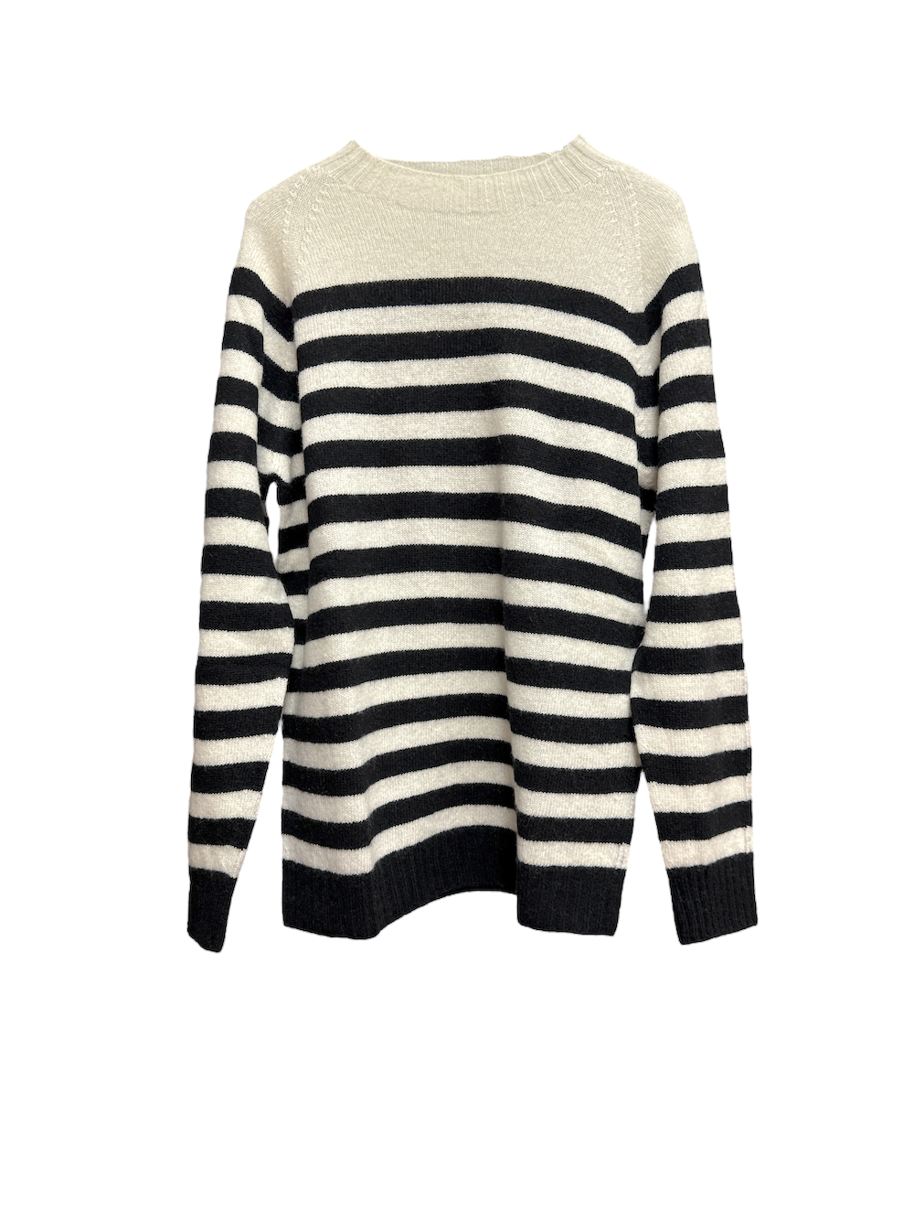 Vicolo cream black line pullover