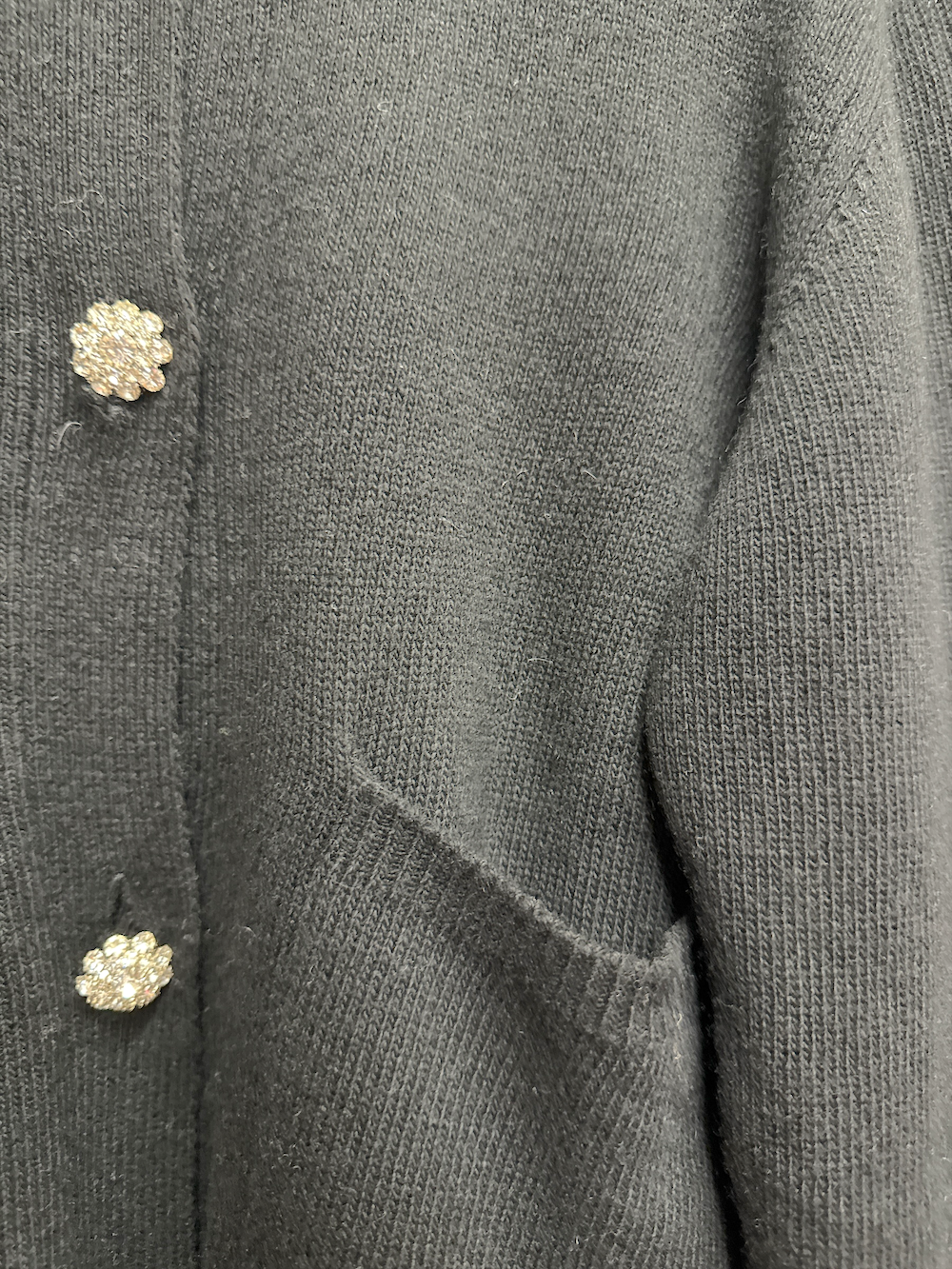 Vicolo jewel black cardigan