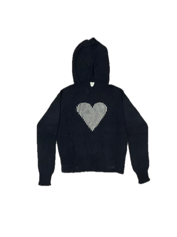 Vicolo black hood pullover