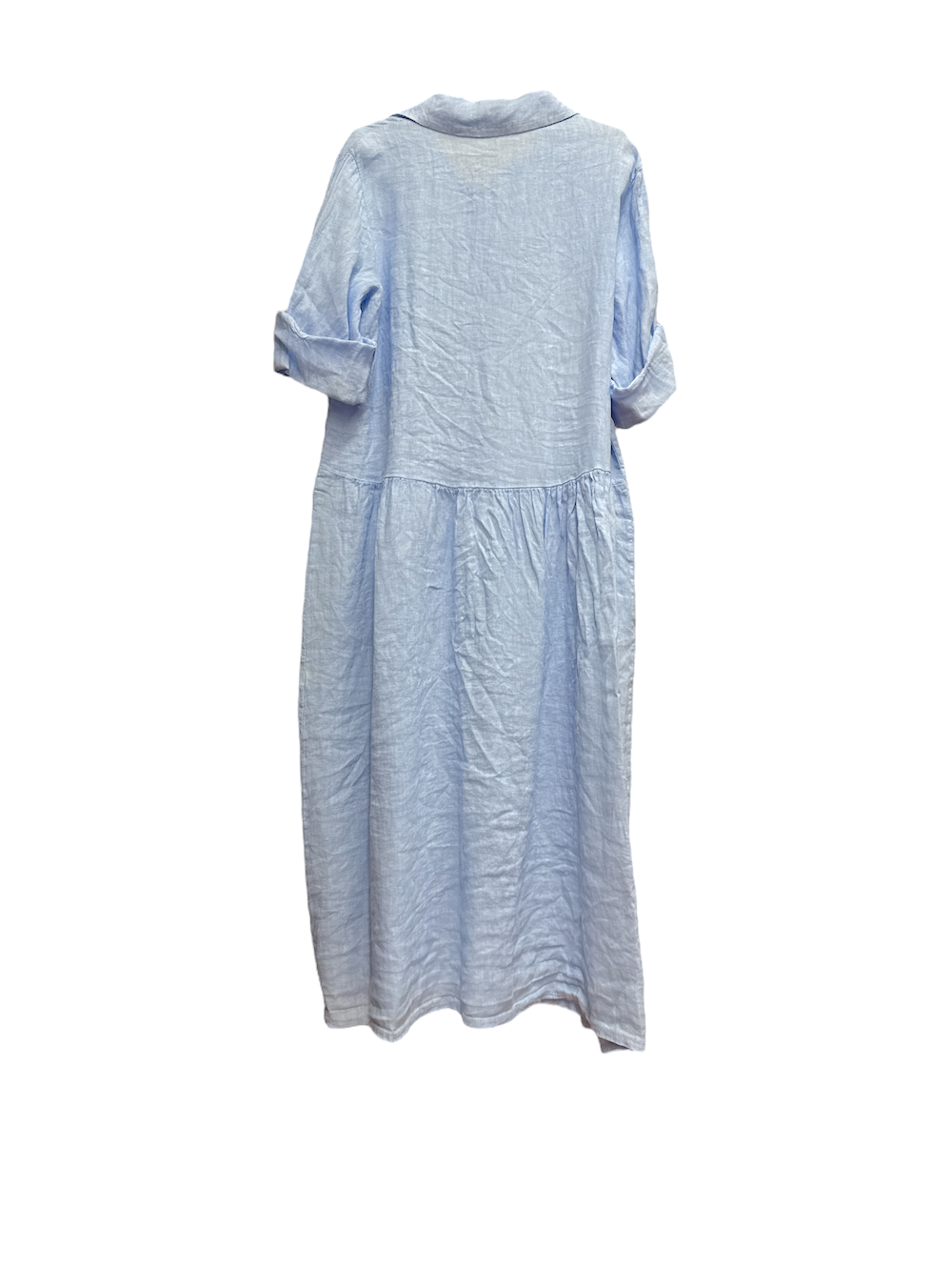 Le îls light blue chemisier dress