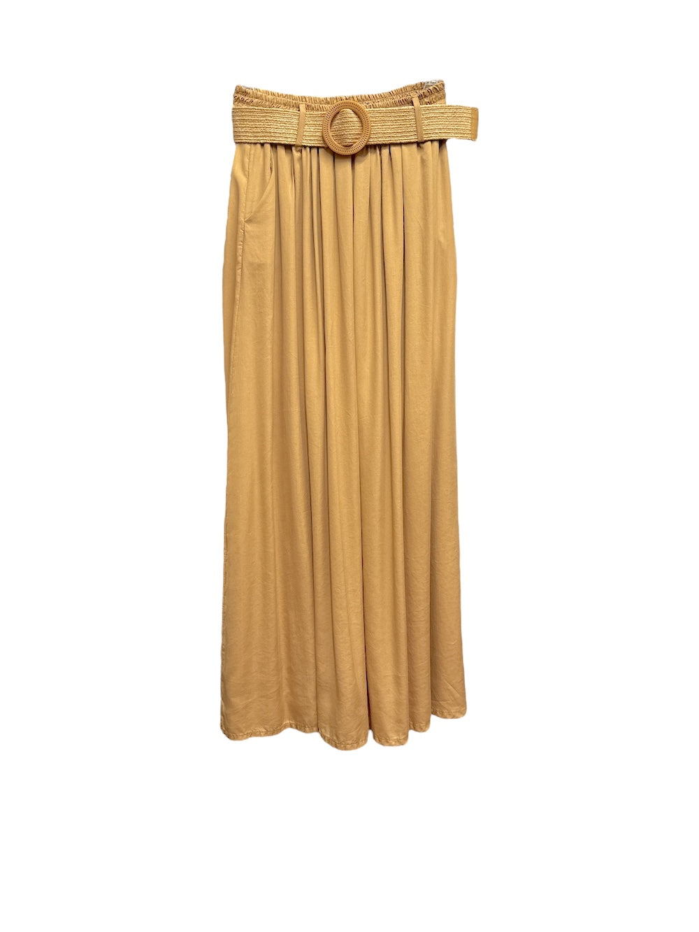 Le îls camel long skirt