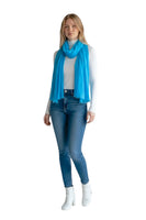 Susy Star turquoise scarf