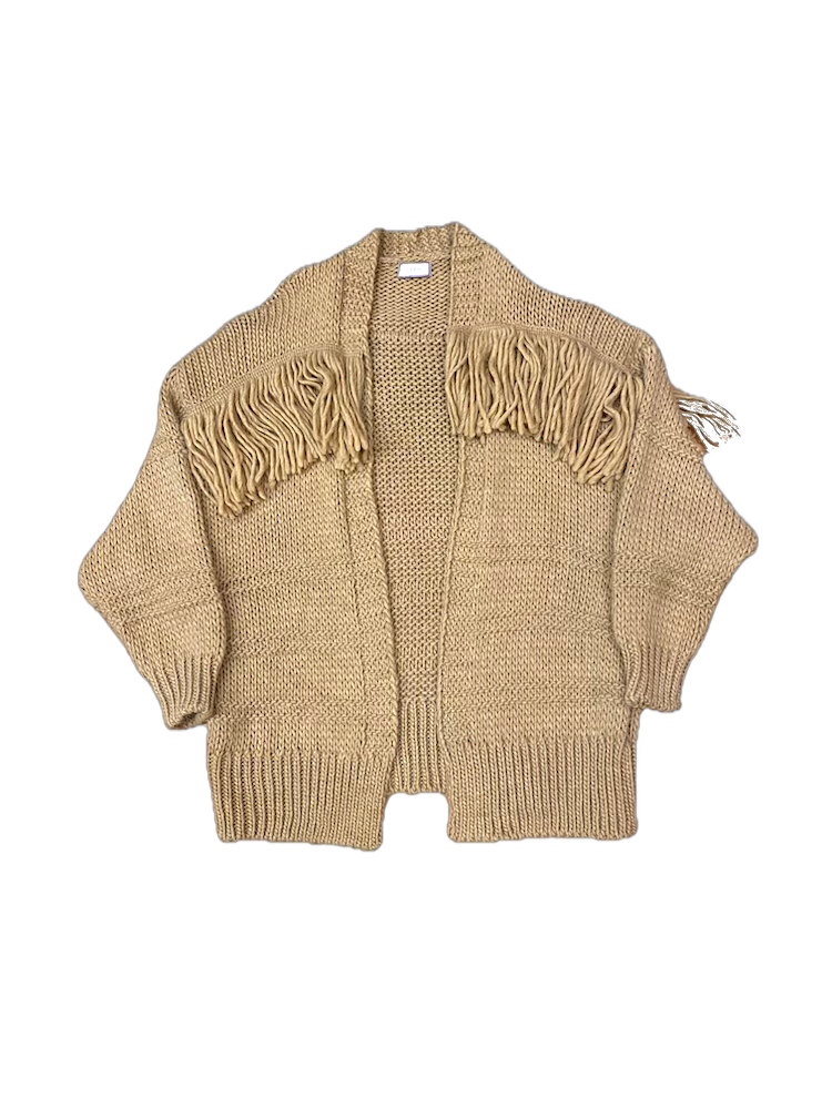 Saiph camel cardigan