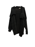 Saiph black cardigan