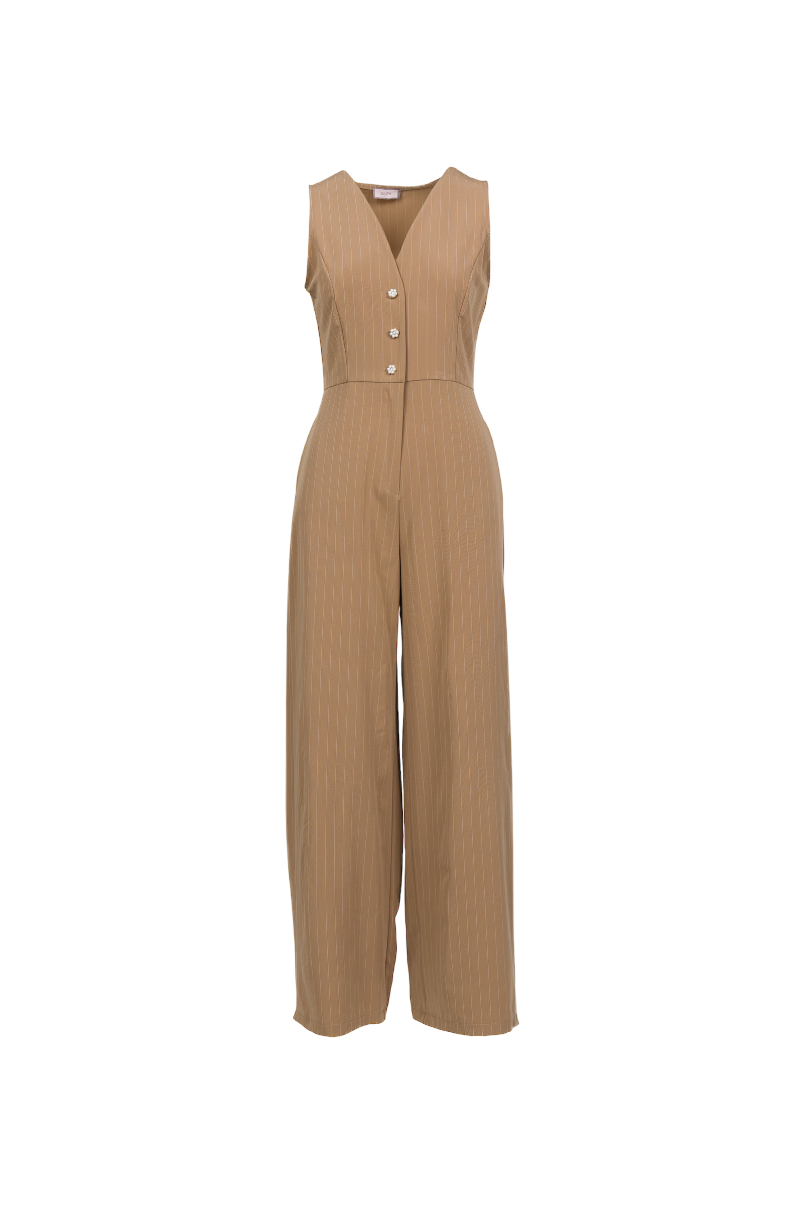 Saiph camel jumpsuit