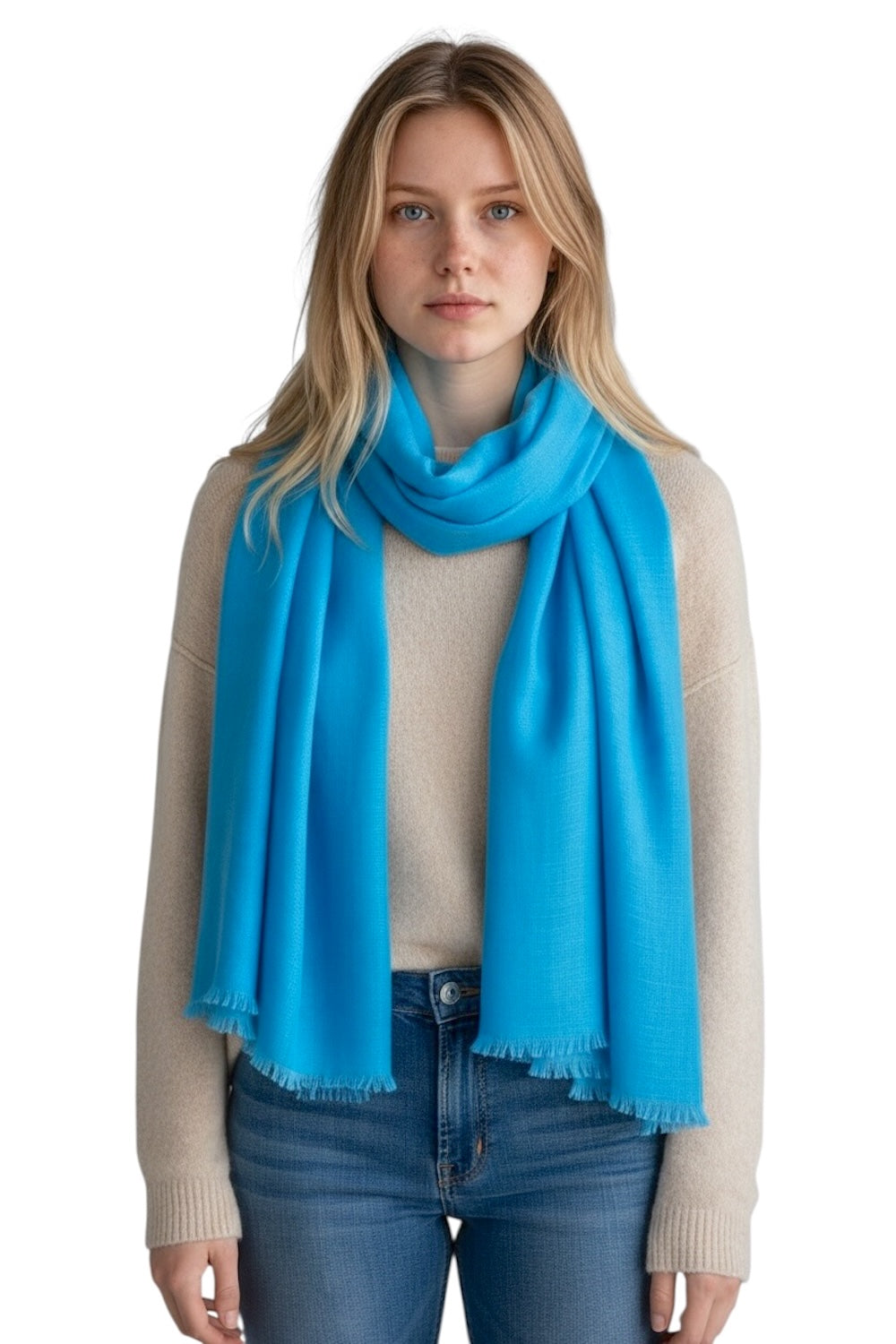 Susy Mix turquoise scarf