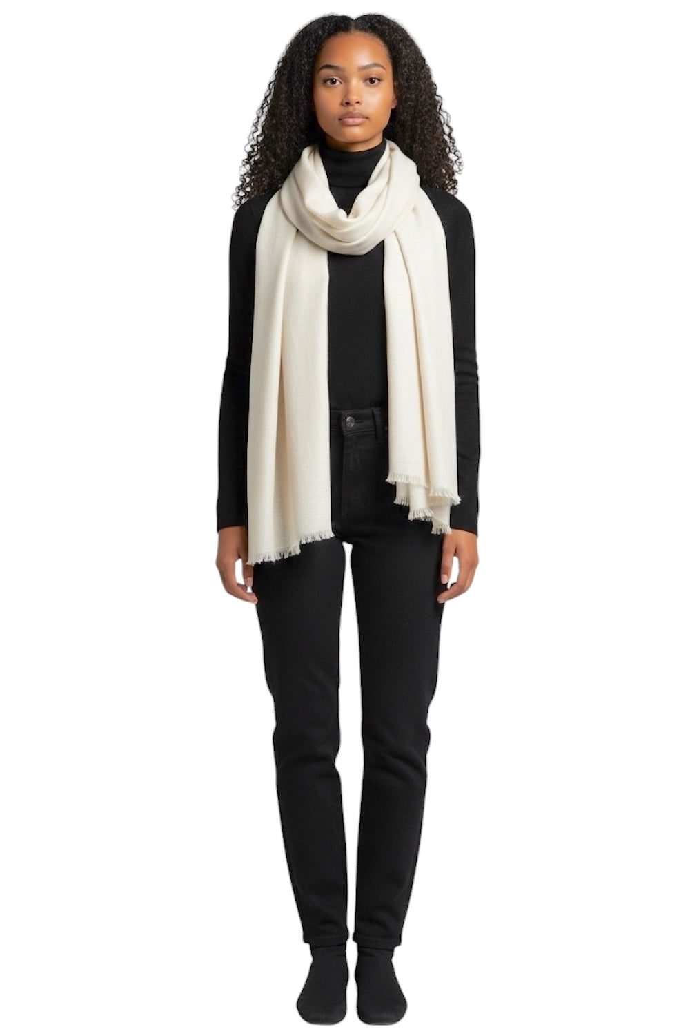 Susy Mix cream scarf