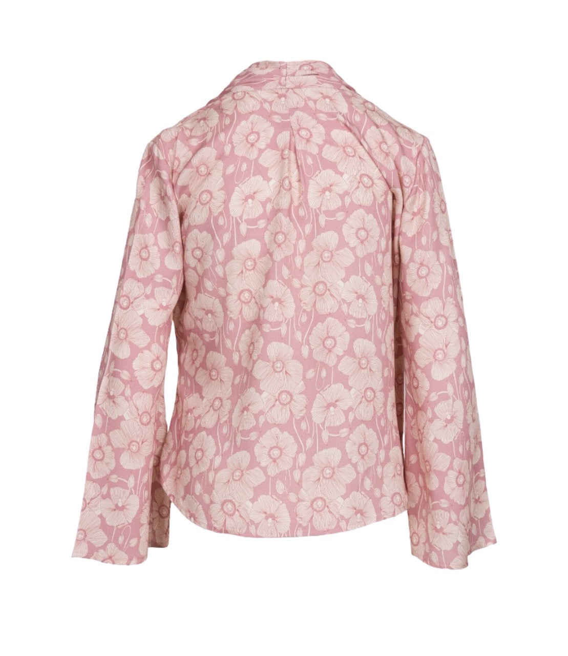 Saiph floral pink print shirt