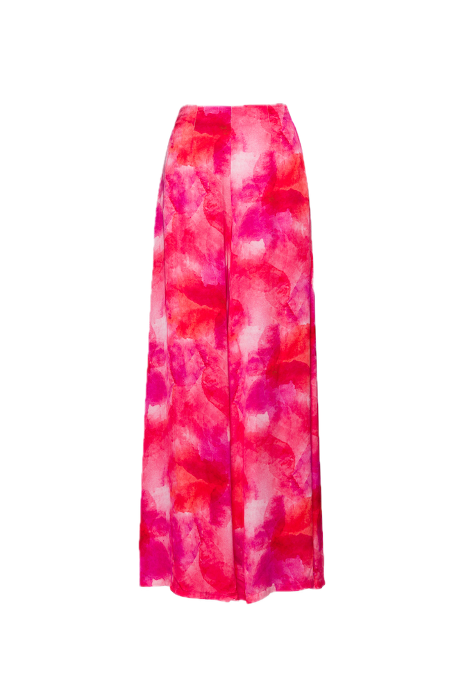 Saiph fucsia print pants