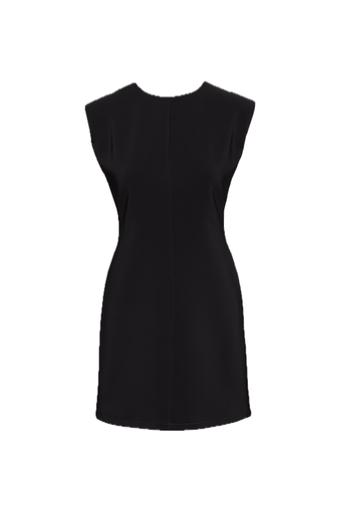 Saiph black short dress