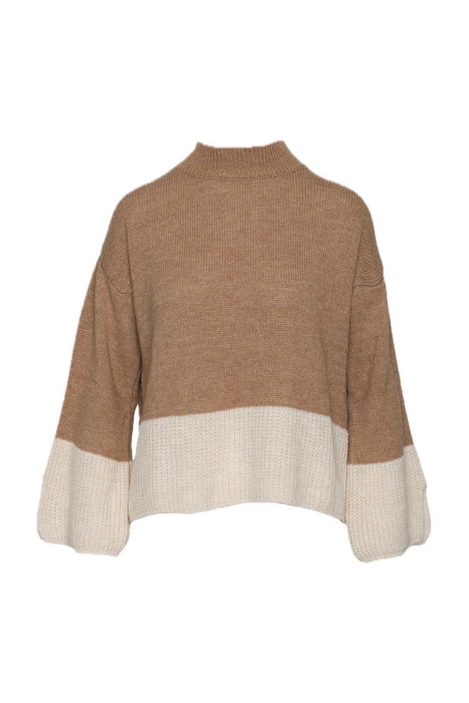 Saiph camel cream pullover