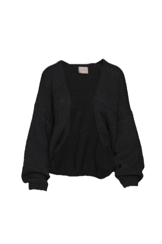 Saiph black cardigan