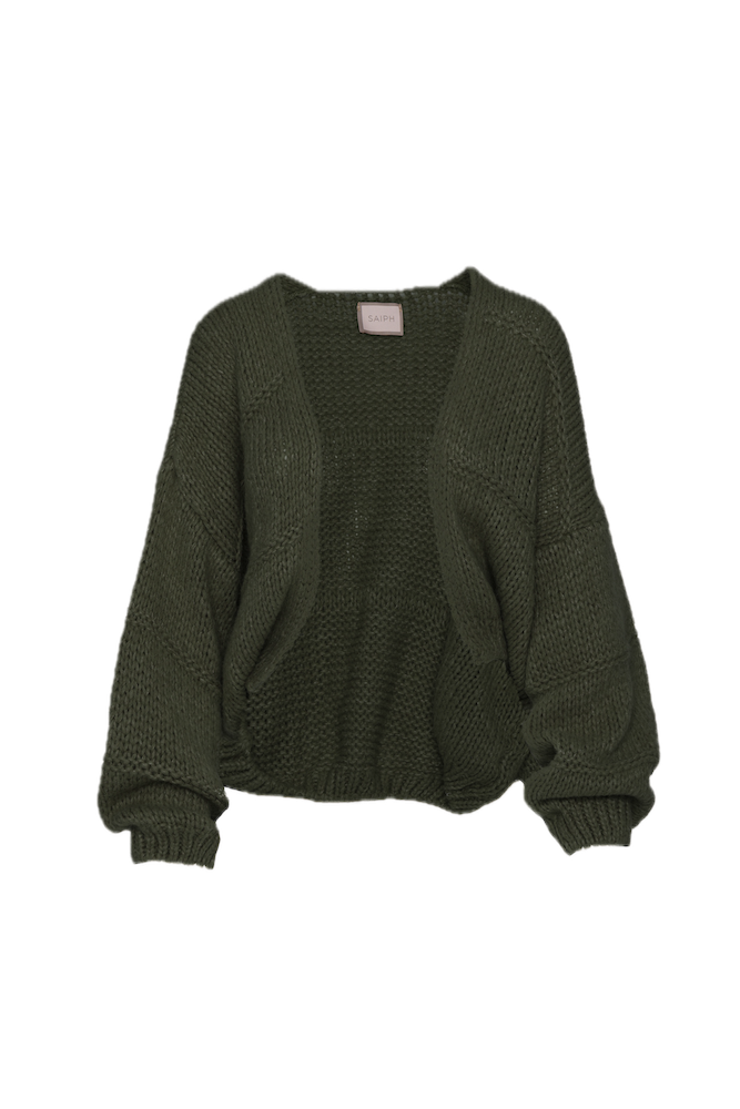 Saiph green cardigan