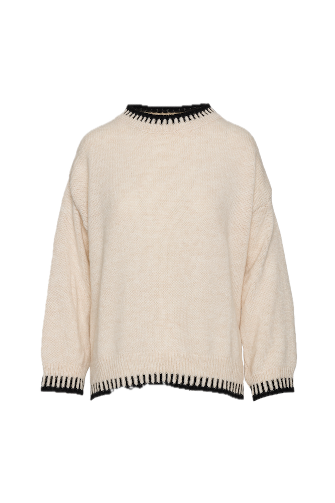 Saiph cream pullover