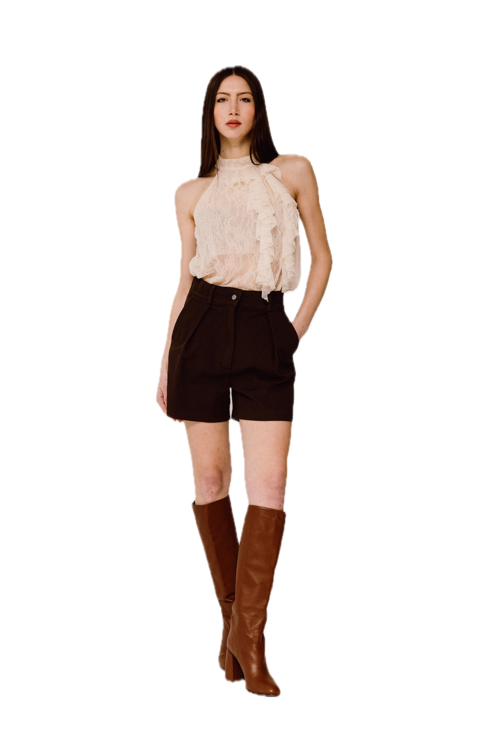 Saiph brown short