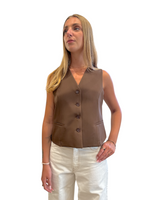 Saiph brown vest
