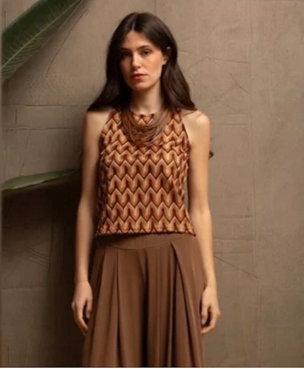 Saiph brown top