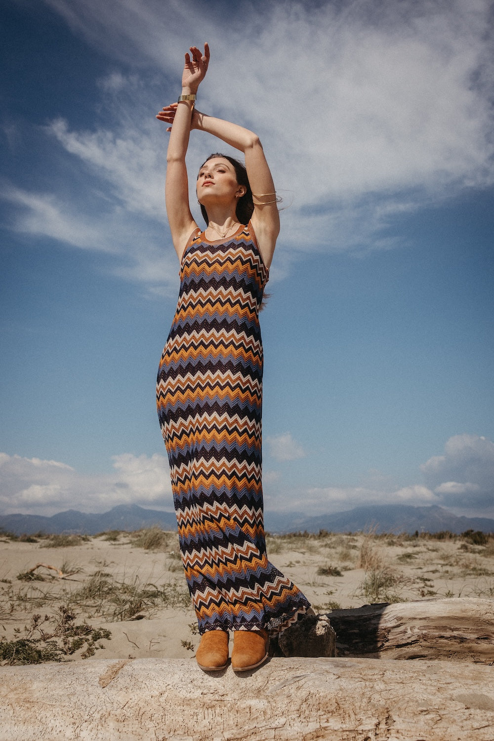 Saiph blue dress