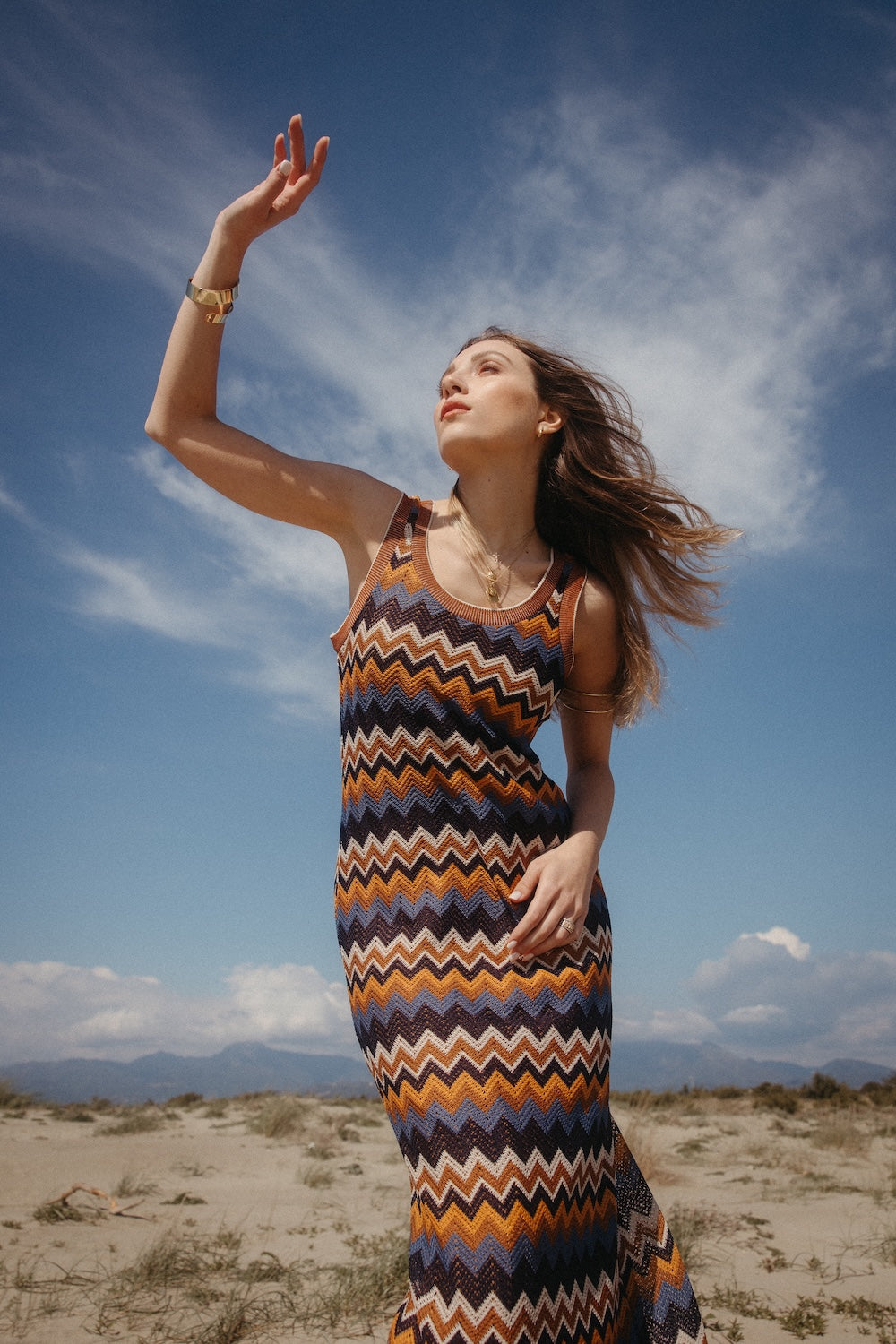 Saiph blue dress