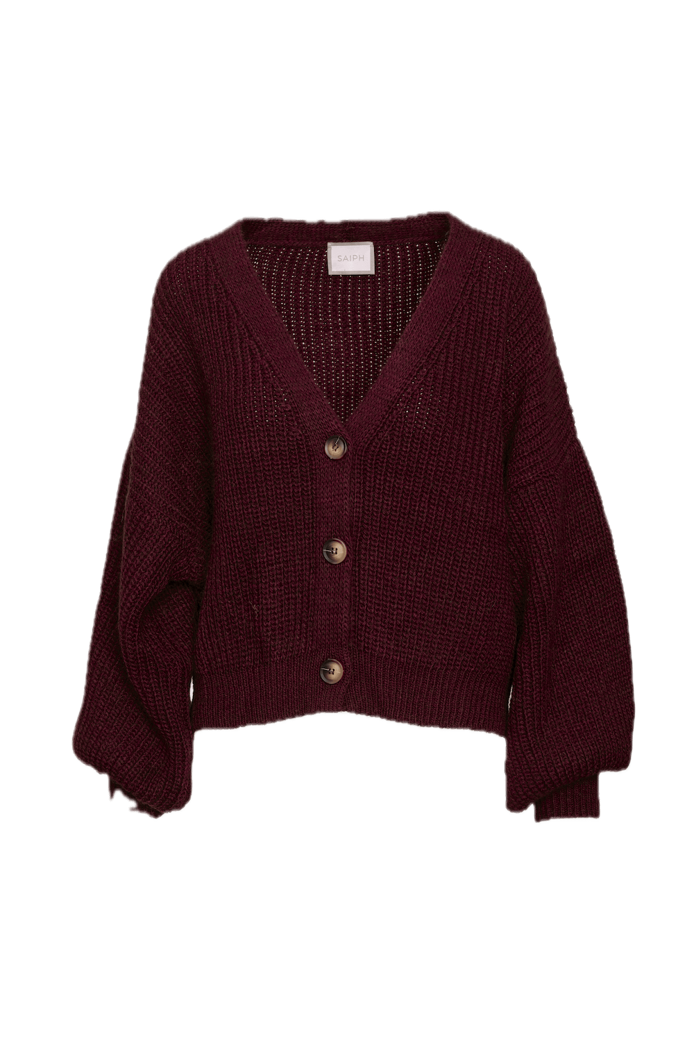Saiph bordeaux cardigan