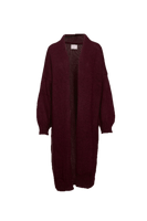 Saiph bordeaux longe cardigan