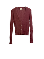 Saiph bordeaux cardigan