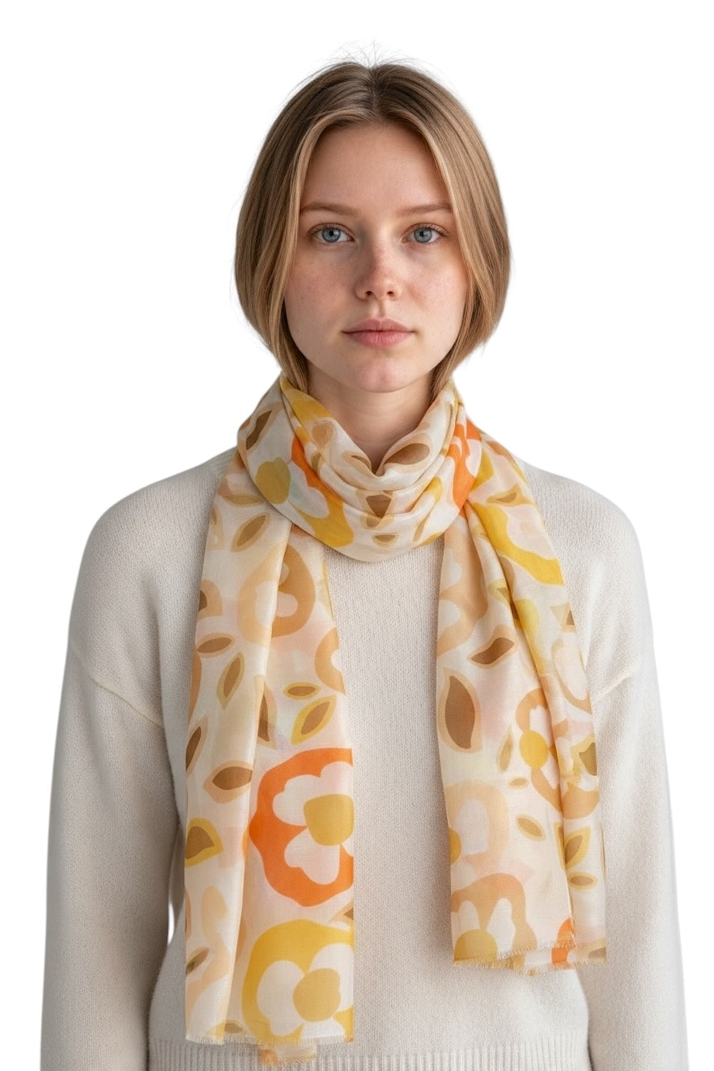 Susy Mix yellow scarf