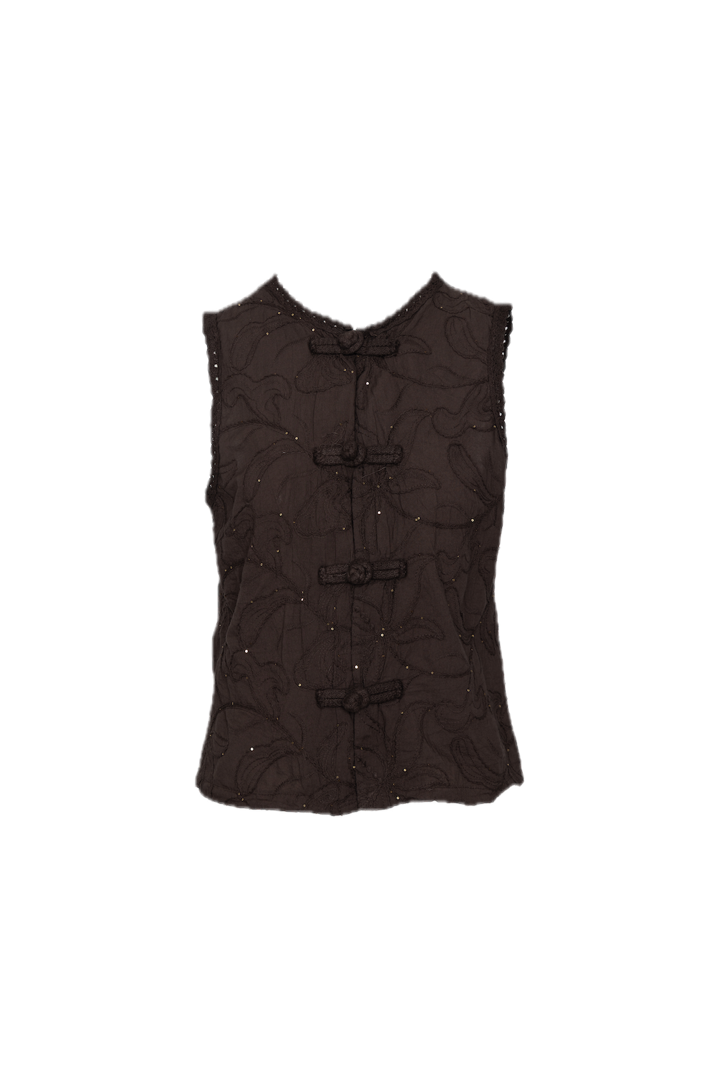 Saiph brown gilet
