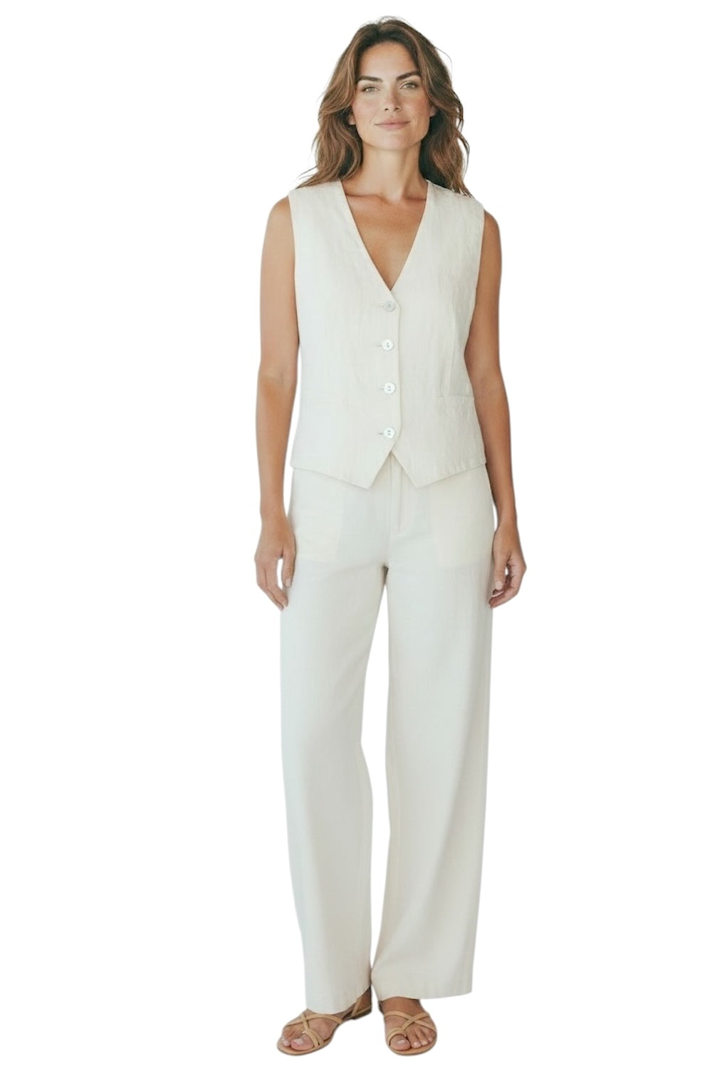 Saiph cream gilet