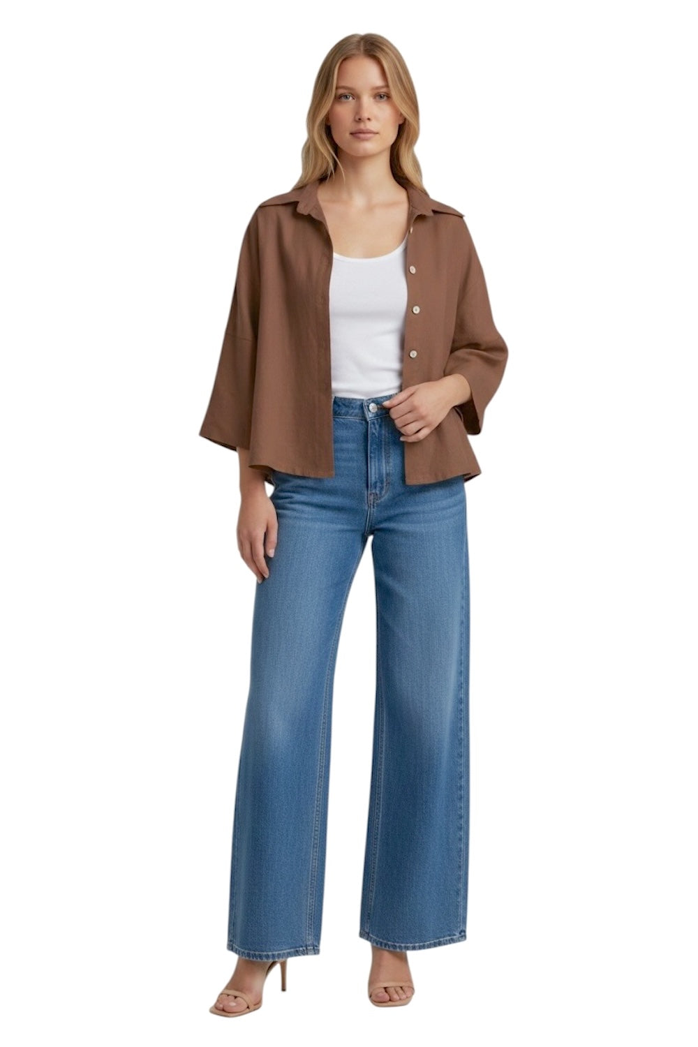 Saiph brown shirt