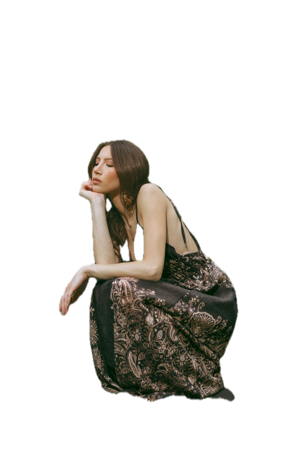 Saiph black dress