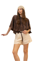 Saiph cream shorts