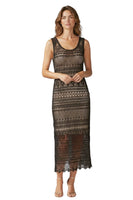 Saiph dark brown dress