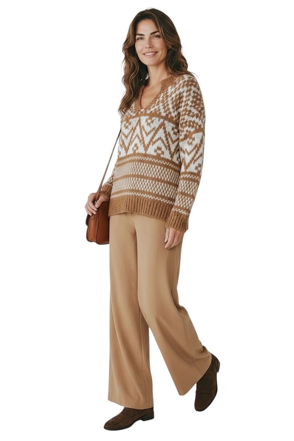 Saiph camel pullover