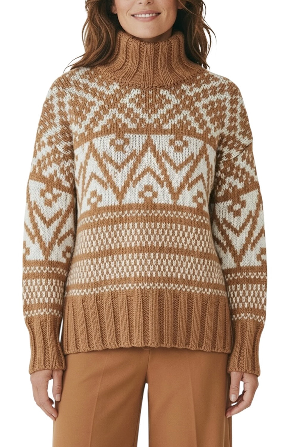 Saiph camel pullover