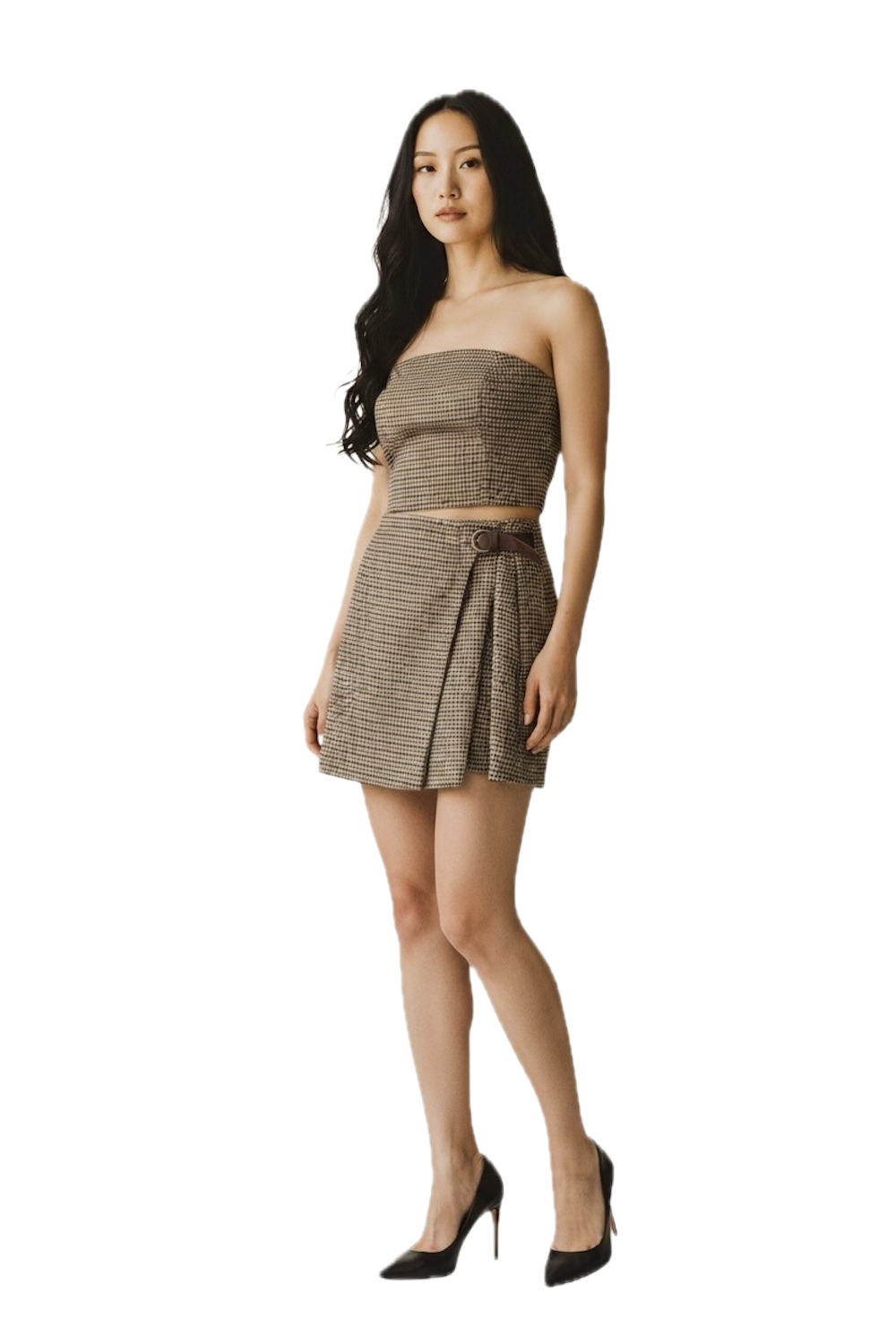 Saiph brown skirt