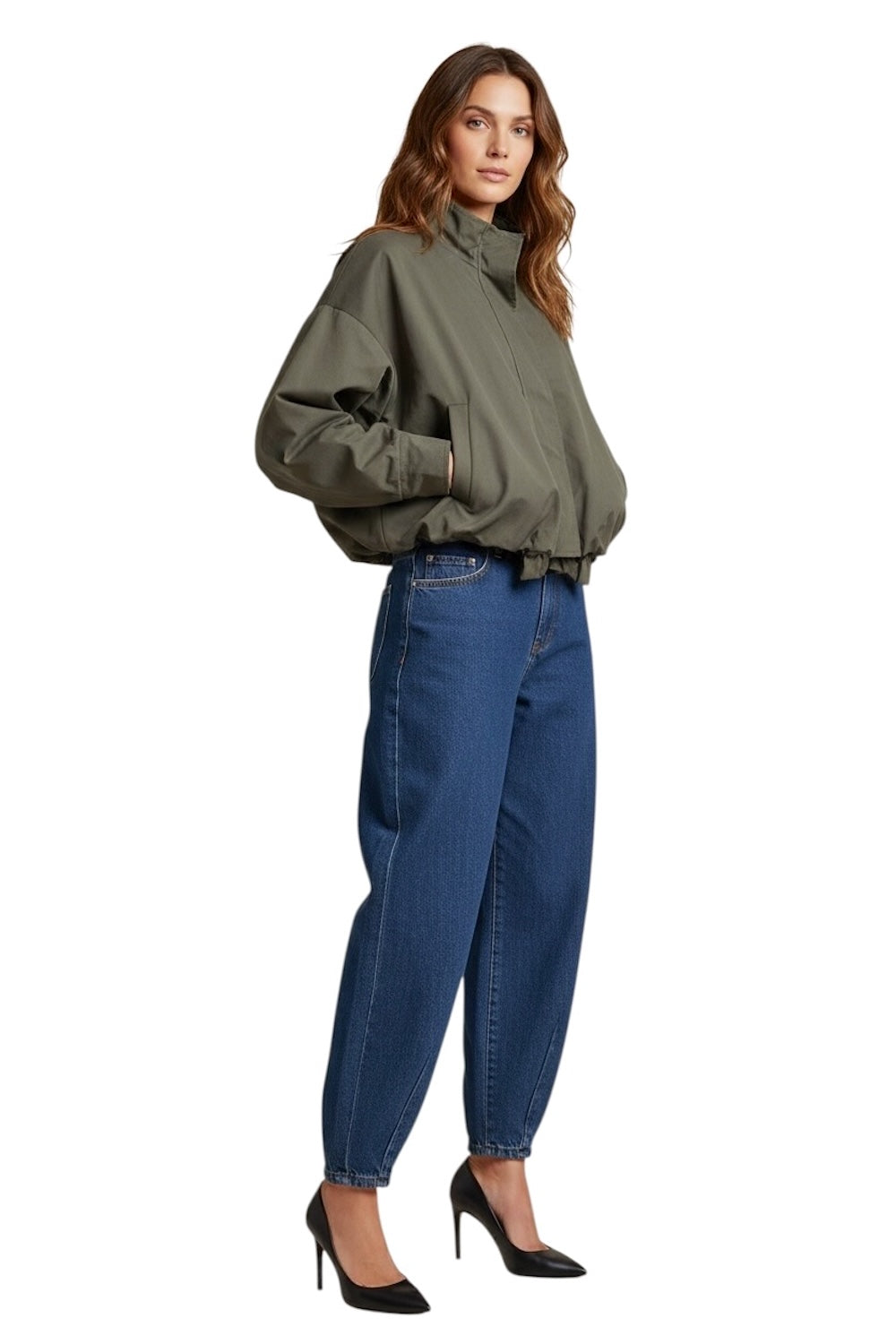 Saiph green jacket