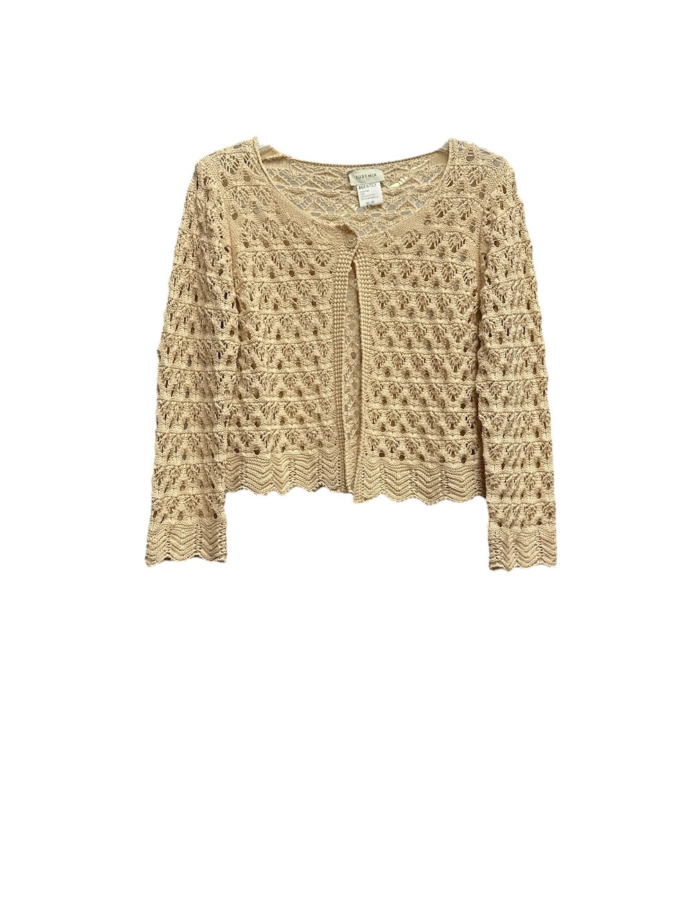 Susy Mix vanilla cardigan