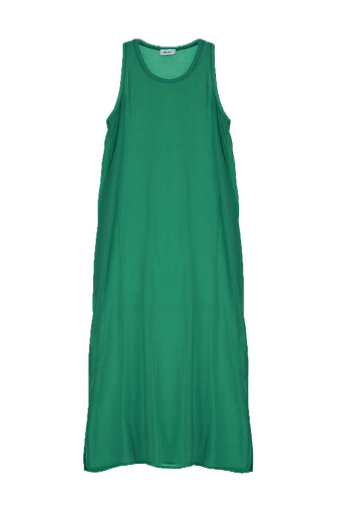 Dixie green long dress