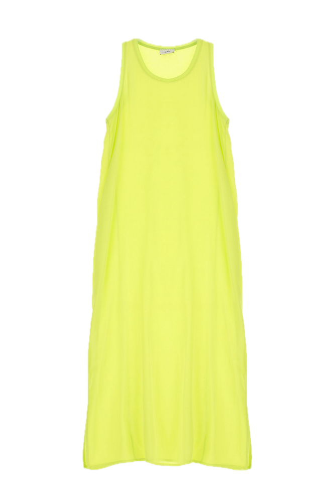 Dixie lime long dress